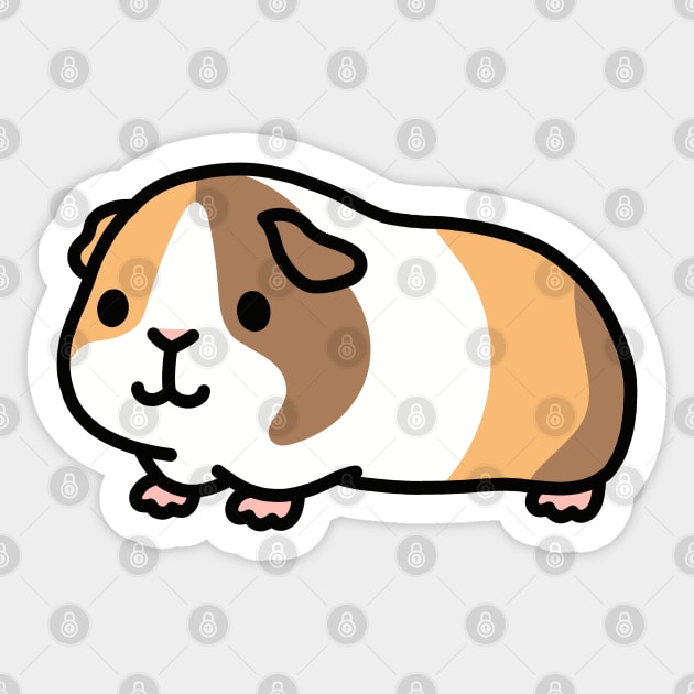 Guinea Pig Sticker by littlemandyart